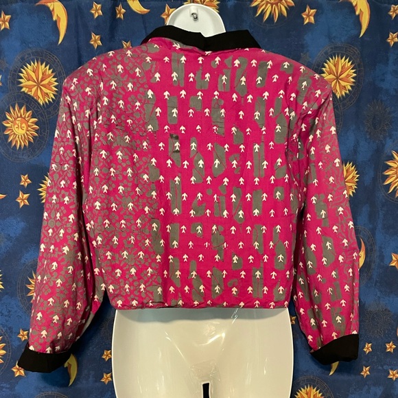 80s vintage handmade blazer - Picture 2 of 8